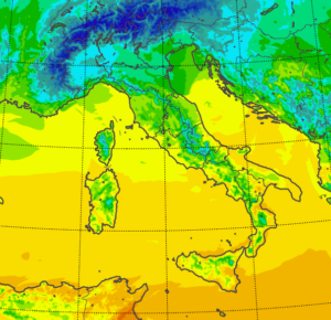temperature massime 16 gennaio 2023