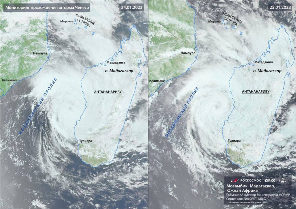 tempesta tropicale Cheneso madagascar