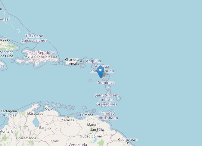 terremoto caraibi guadalupe martinica