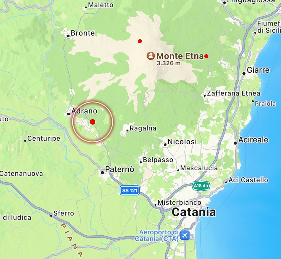terremoto etna