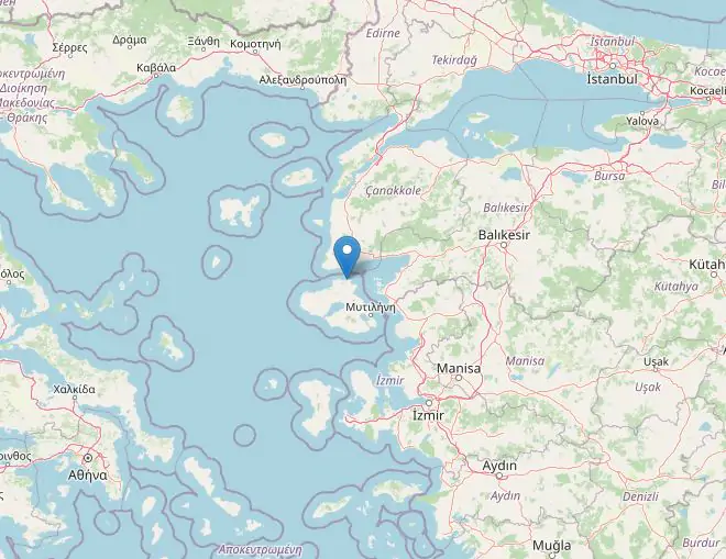 terremoto grecia lesbo oggi
