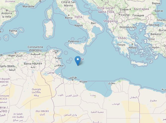 terremoto malta 22 gennaio