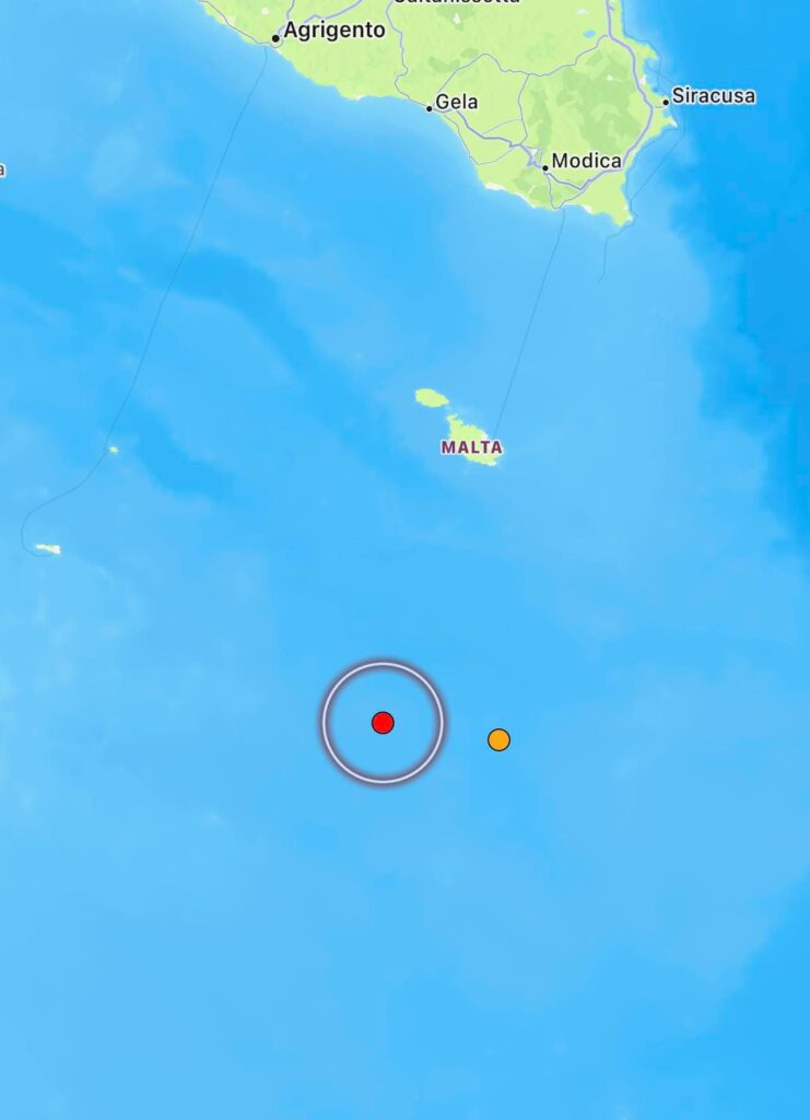 terremoto malta 22 gennaio