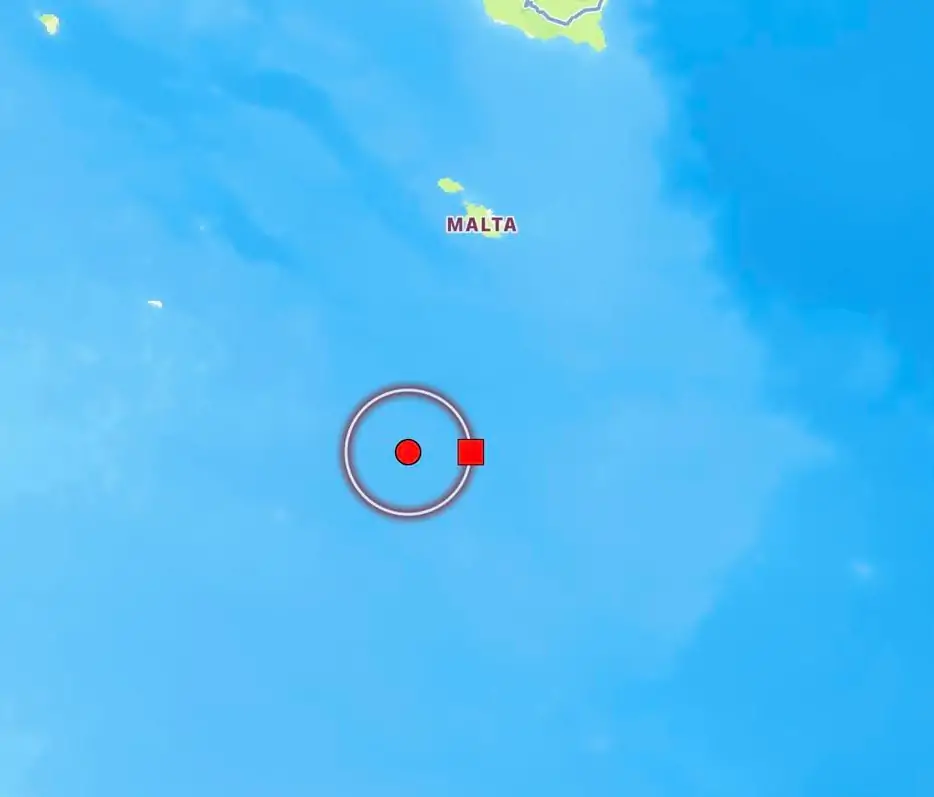 terremoto malta oggi