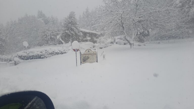 tormenta di neve sardegna passo di Tascusì