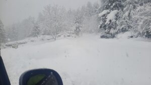 tormenta di neve sardegna passo di Tascusì