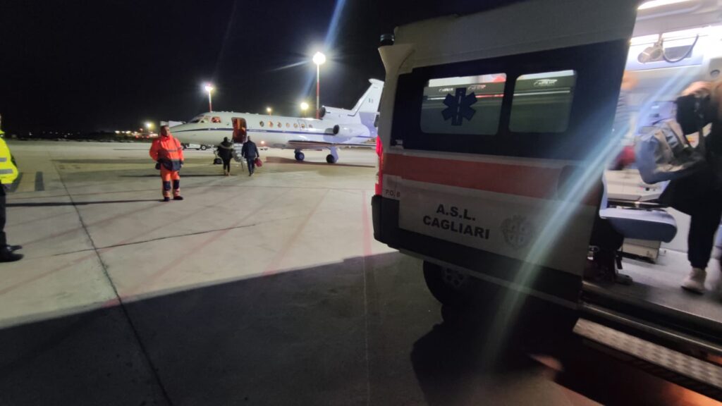 trasporto sanitario aeronautica militare