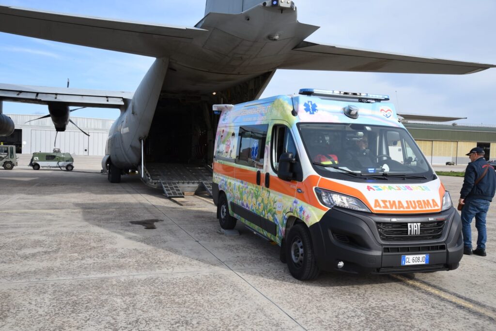 trasporto sanitario aeronautica militare
