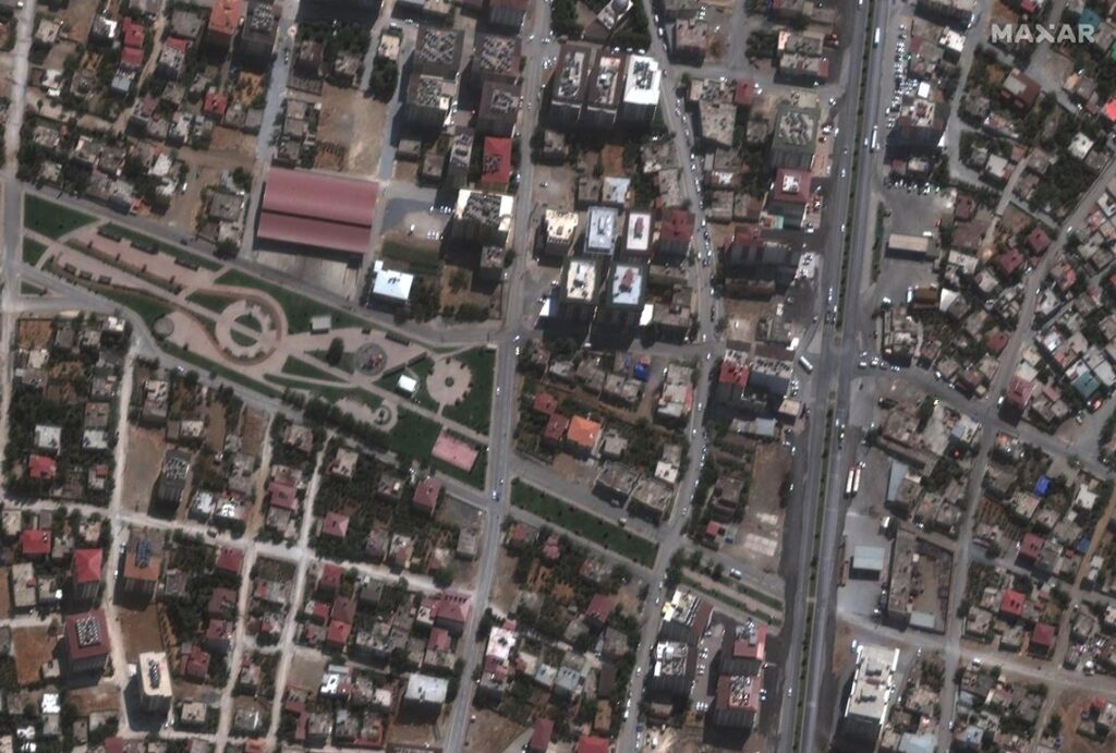 terremoto turchia foto satelliti