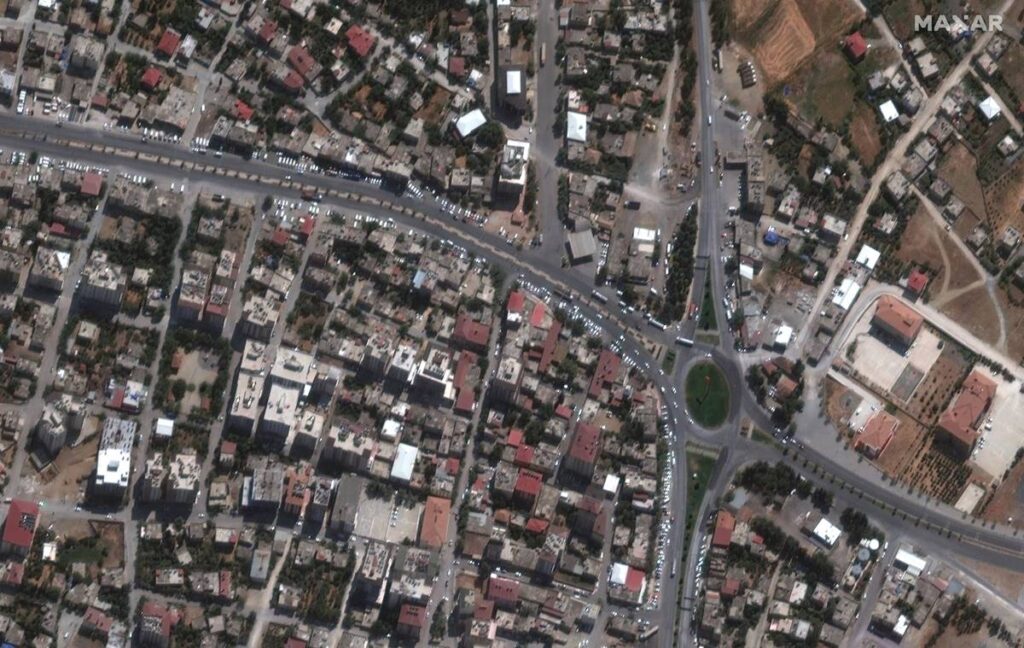 terremoto turchia foto satelliti