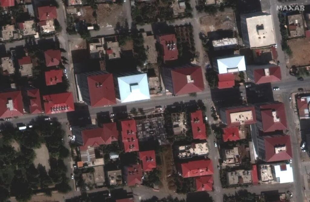 terremoto turchia foto satelliti