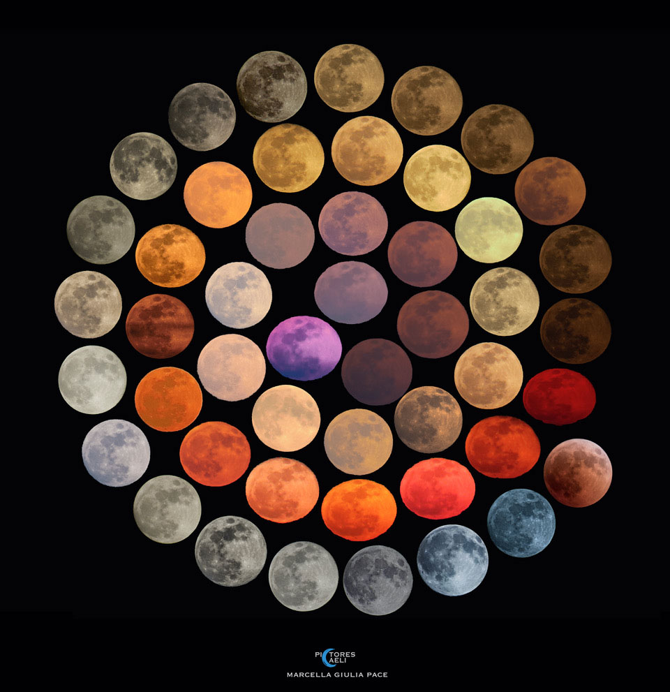 Colors of the Moon Marcella Giulia Pace