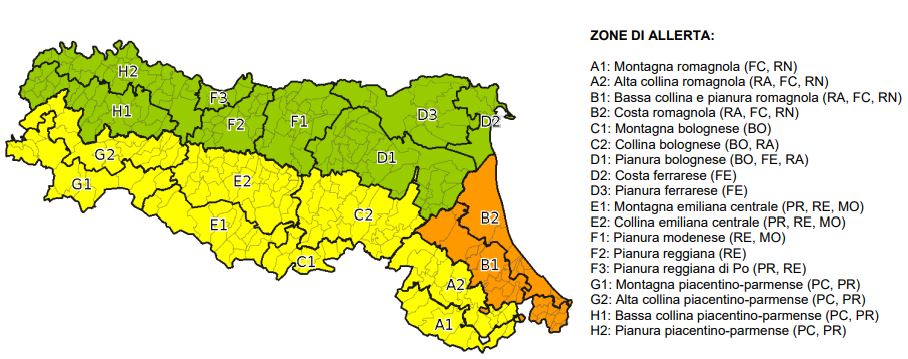 allerta meteo emilia romagna 1 marzo