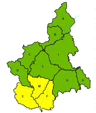 allerta meteo piemonte 26 febbraio