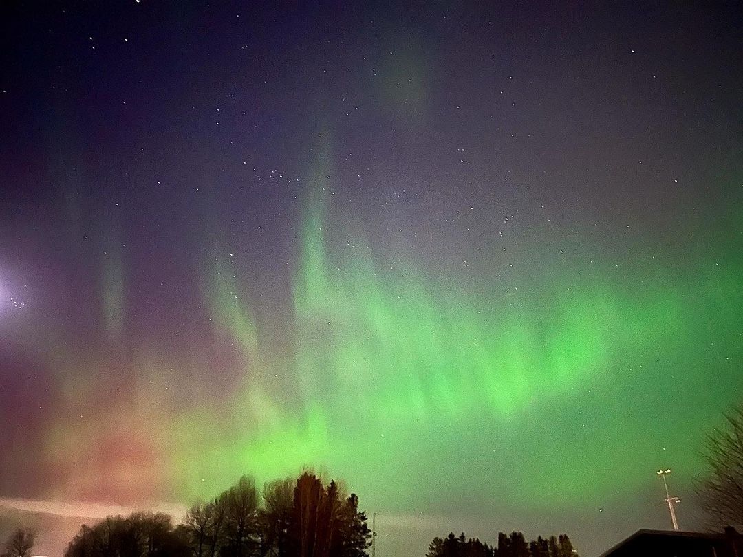 aurora boreale notte 26 febbraio 2023 europa