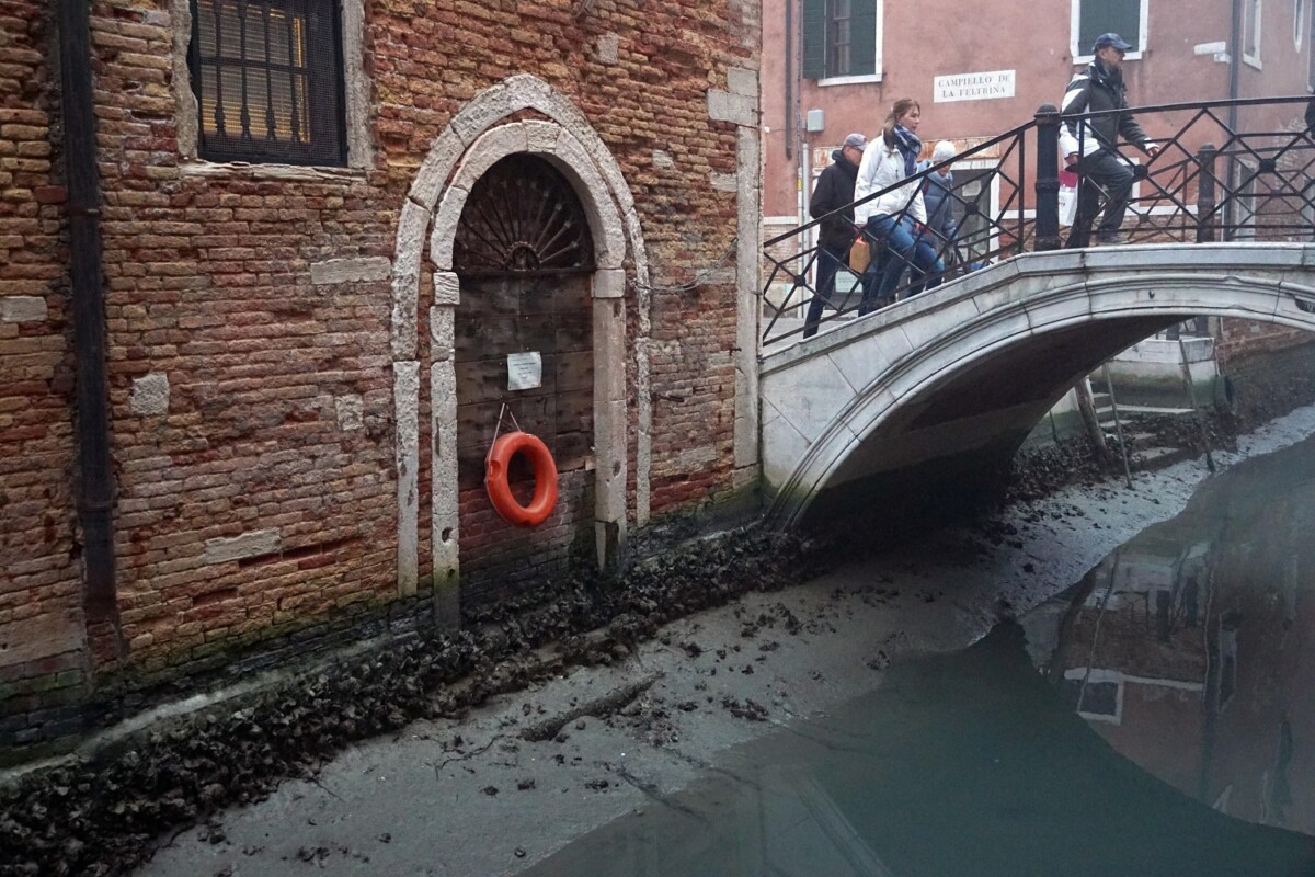 bassa marea venezia