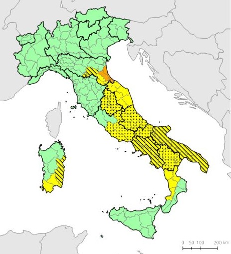 bollettino meteo protezione civile 1 marzo