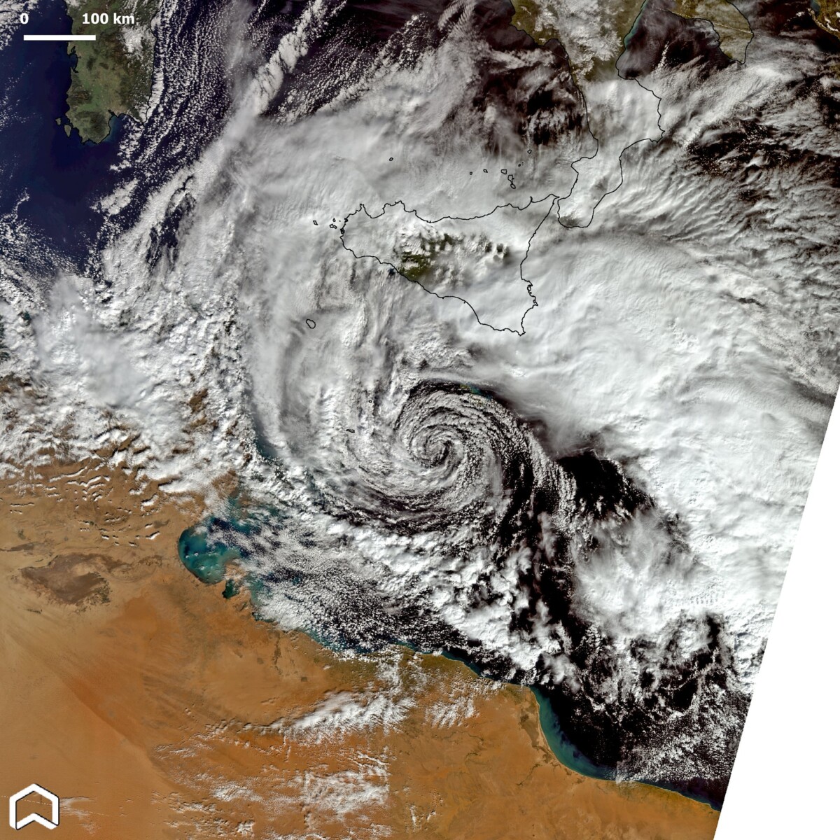 ciclone helios uragano mediterraneo 10 febbraio 2023
