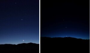 congiunzione luna giove venere