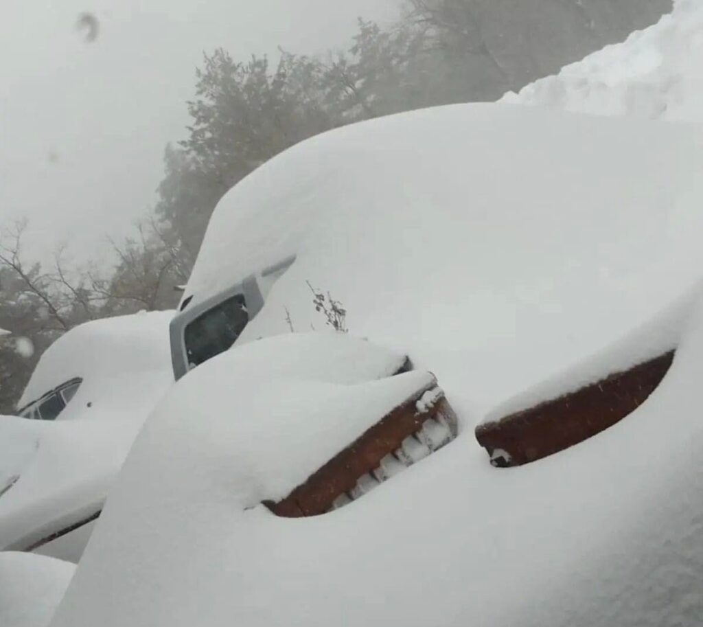 bufera neve etna