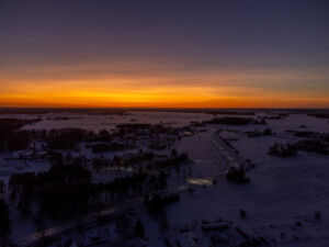 foto nubi stratosferiche polari estonia