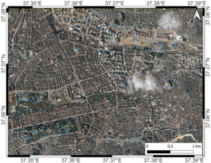 foto satelliti COSMO-SkyMed terremoto turchia