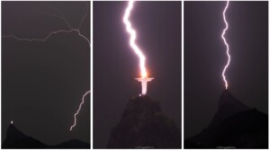 fulmine cristo redentore rio de janeiro