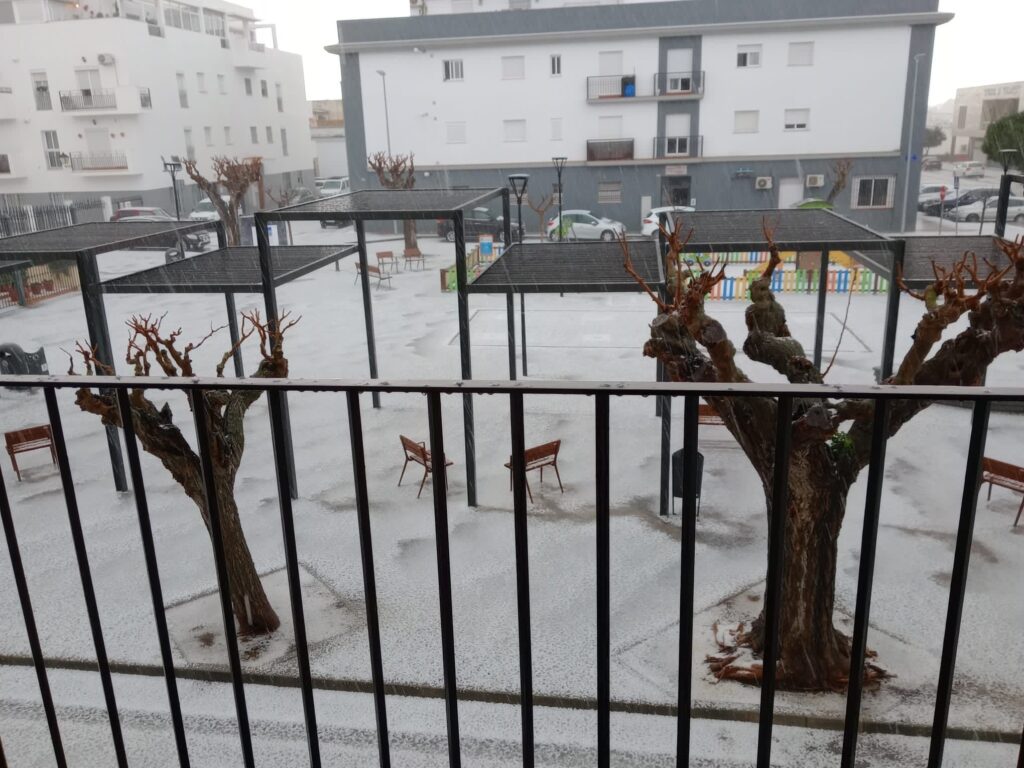 grandinata spagna andalusia Sanlúcar de Barrameda