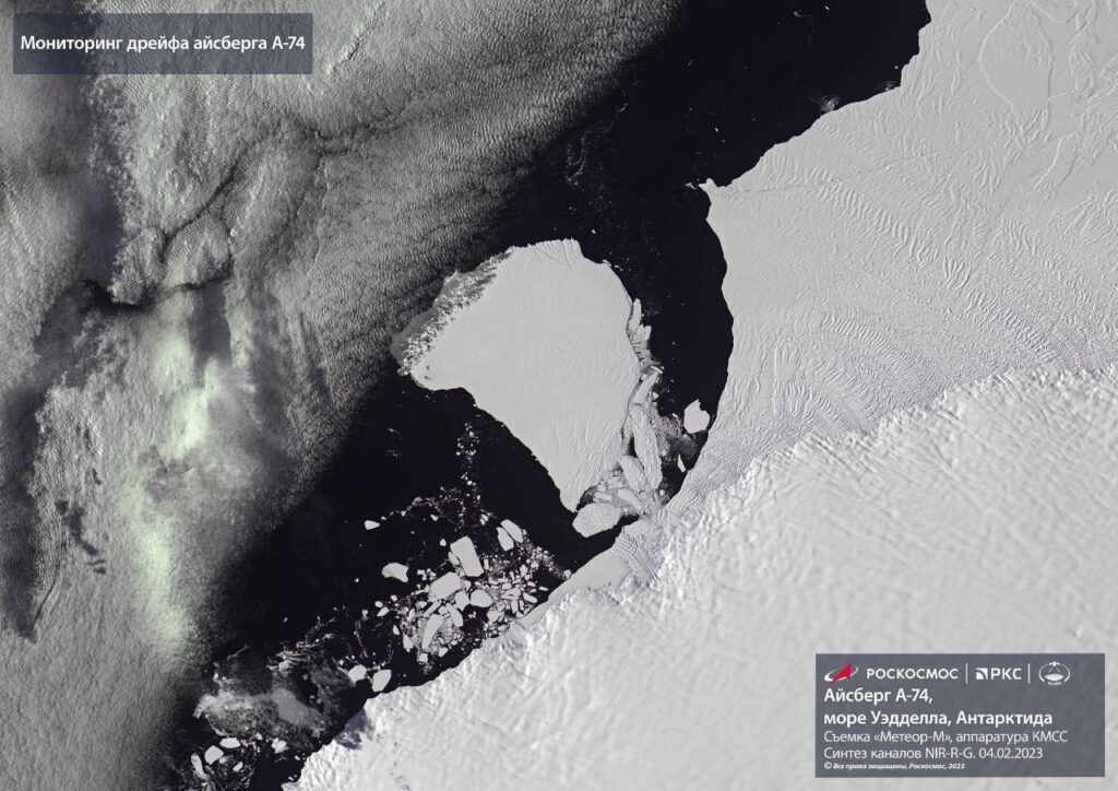 iceberg gigante A-74