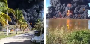 incendio pemex veracruz messico