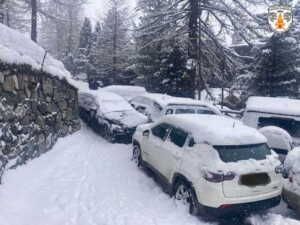 incidente neve cervinia