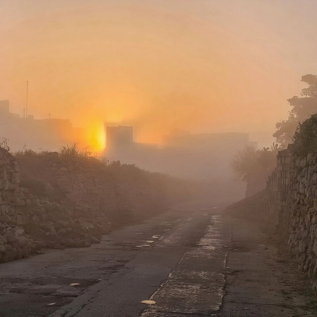 nebbia malta 23 febbraio 2023