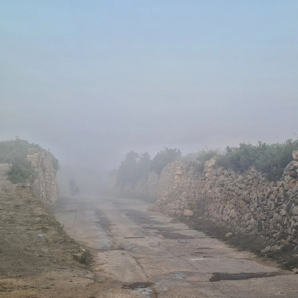 nebbia malta 23 febbraio 2023