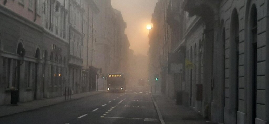 nebbia trieste