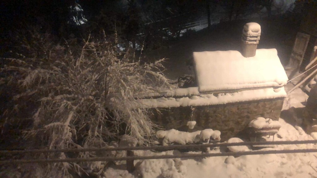 neve entroterra liguria