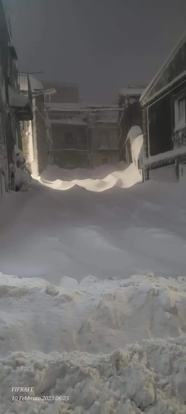 neve floresta 10 febbraio 2023
