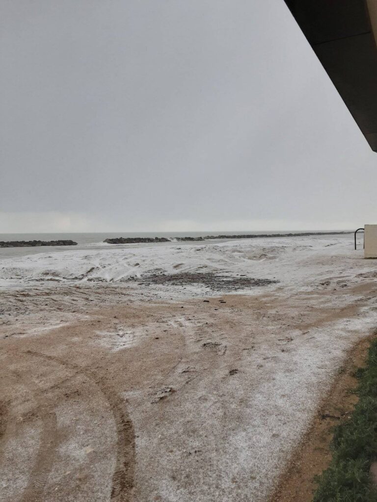 neve silvi Marina abruzzo
