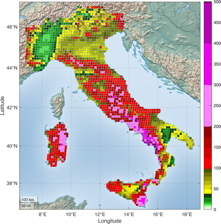 piogge italia gennaio febbraio 2023