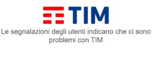 problemi tim disservizi