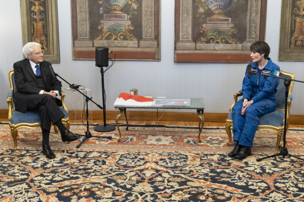 samantha cristoforetti mattarella