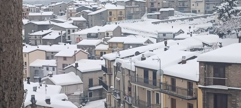 san giovanni in fiore neve 10 febbraio 2023