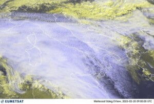 satellite meteo 25 febbraio 2023