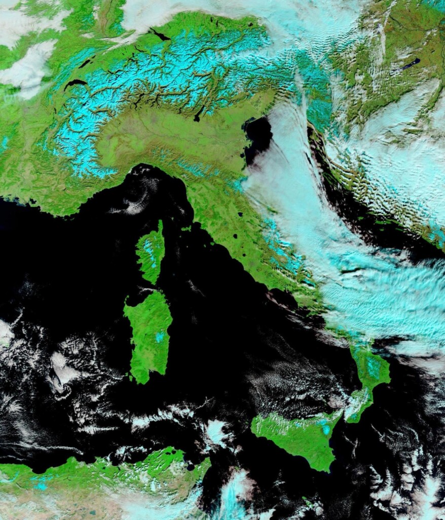 satellite meteo italia 12 febbraio 2023