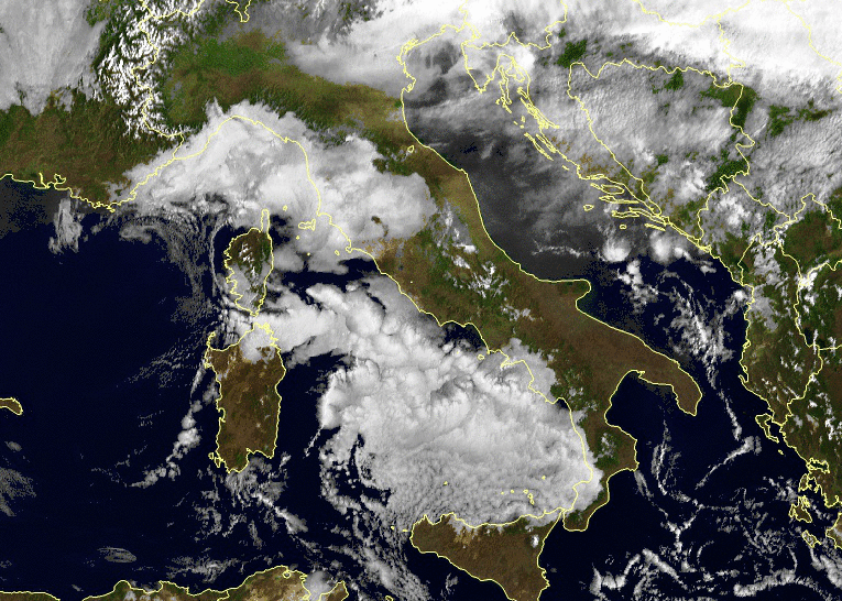 satellite meteo italia 18 febbraio 2023