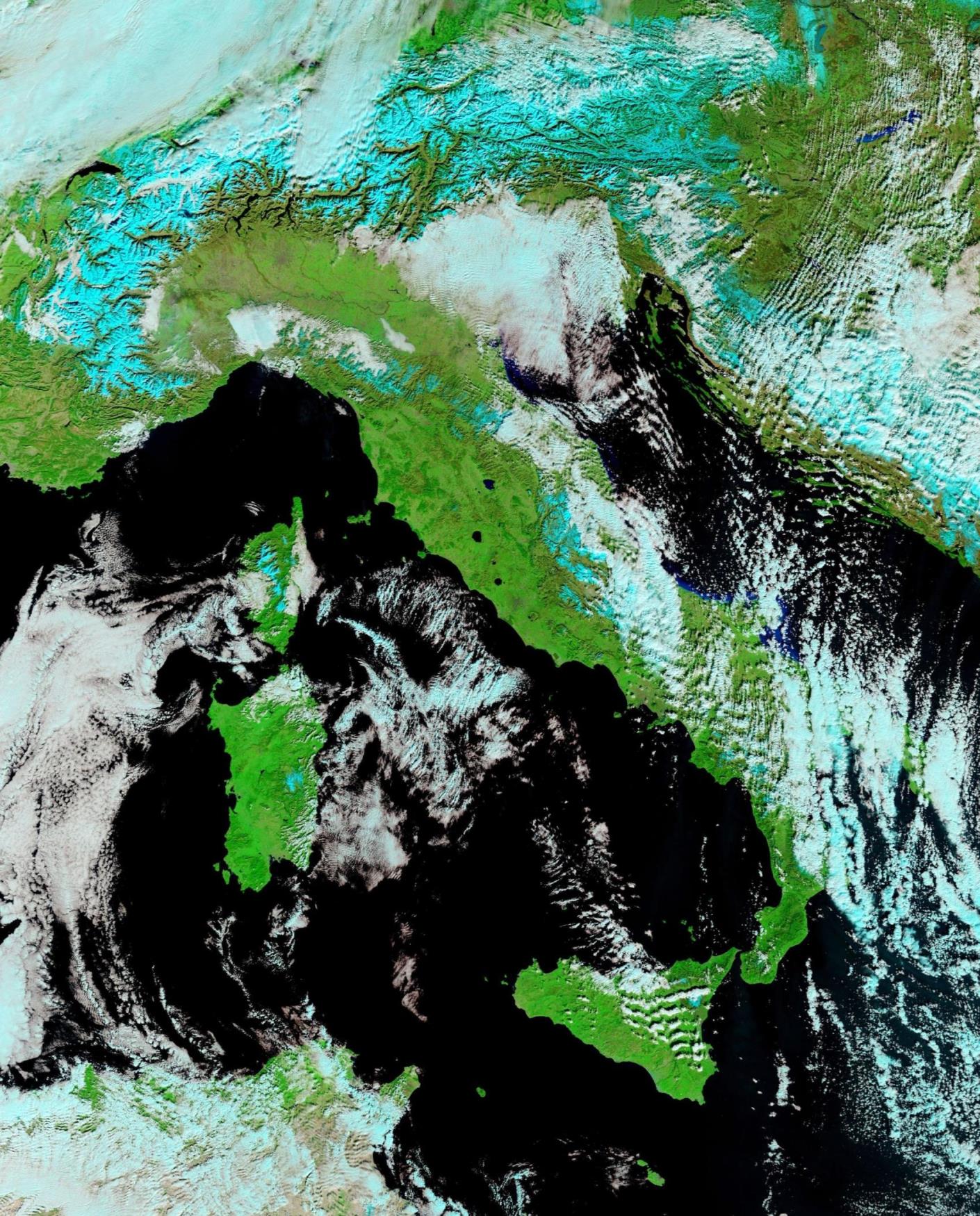satellite meteo italia ondata gelo 5 febbraio