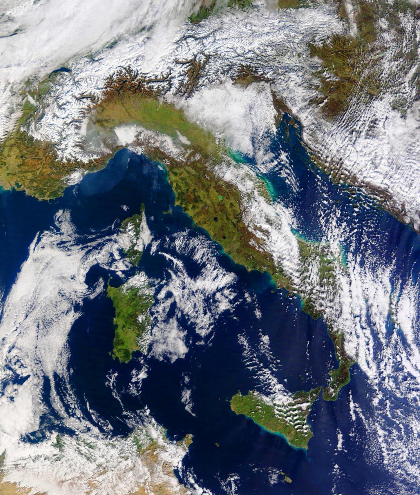 satellite meteo italia ondata gelo 5 febbraio