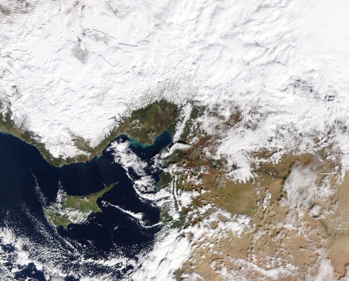satellite turchia terremoto