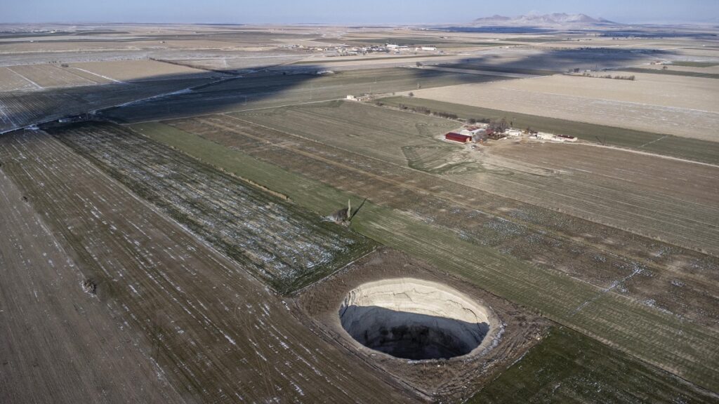 sinkhole voragini turchia
