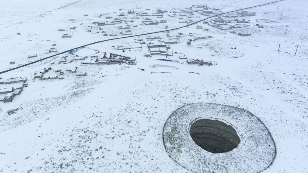 sinkhole voragini turchia