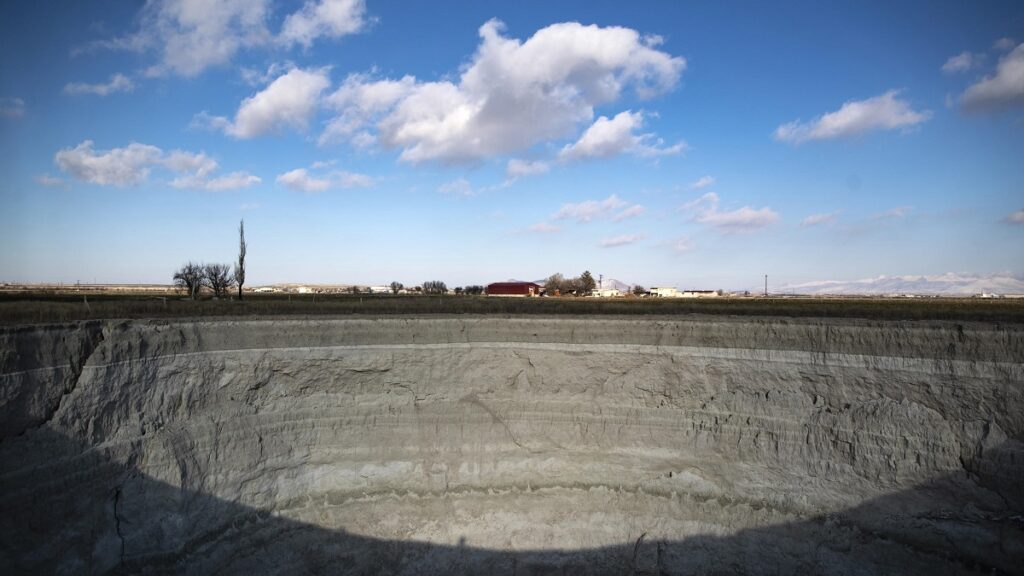 sinkhole voragini turchia